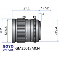 2/3-inch Format Compact Fixed Focal Length Lens