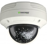 (discontinued) Transcendent 3 Megapixel Outdoor WDR IP Vandal Dome Camera with 24 IR LED Illumination